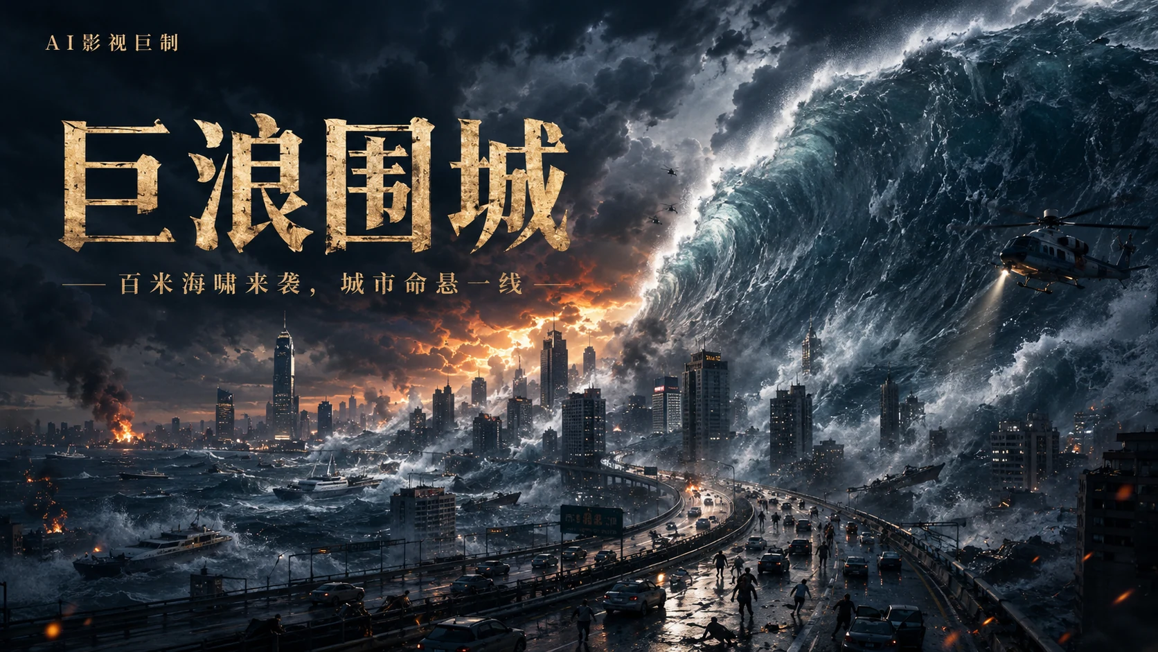 巨浪围城